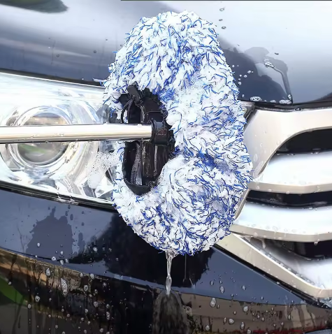 Microfaseraufsatz für Autowaschbürsten